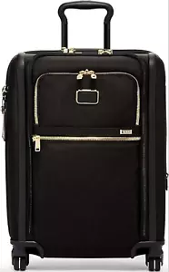 Tumi Alpha Continental Dual Access 4 Wheeled Carry-On Black/Gold - NWT - Picture 1 of 9