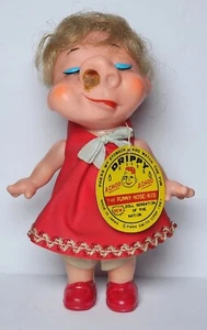 Vintage Drippy The Runny Nose Kid Doll Parksmith Corp 1967 Japan RARE - Picture 1 of 10