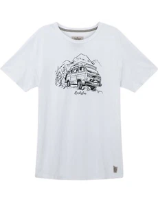 Herren T-Shirt VW Bulli Kult-Auto T1 Edition Kultfahrzeug »ROCKSTAR« Weiß Grün - Bild 1 von 2