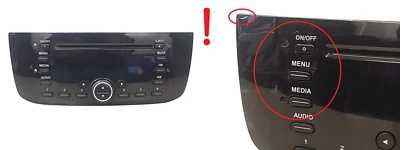 Radio Cd Fiat Punto Evo 7355354400 F199FL Delphi 1072 - Imagen 1 de 4