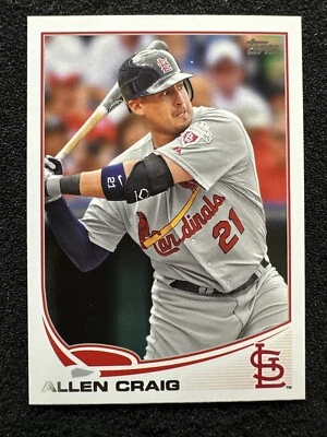 ALLEN CRAIG #321 2013 Topps Baseball St. Louis Cardinals - Image 1 of 2
