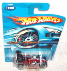 Hot Wheels 2006 #135 Super Modified burgandy,excellent card,i combine shipping - Picture 1 of 2