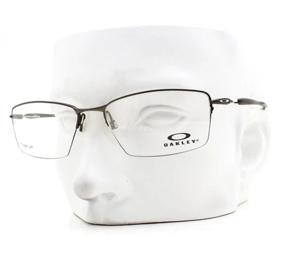 Gafas Oakley Lizard media llanta OX5113-0556 plomo satinado titanio 56 mm con estuche Foto 1 de 4