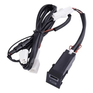 Kit de actualización de cargador USB-C PD+USB-A QC3.0 apto para Toyota Prius Corolla Cross C-HR - Imagen 1 de 6