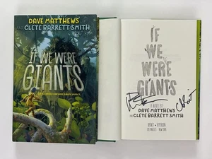 DAVE MATTHEWS AUTOGRAPH "IF WE WERE GIANTS" BOOK - UNDER THE TABLE AND DREAMING - Picture 1 of 1