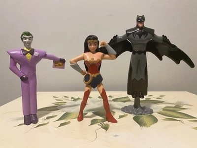 DC 2018 Liga de la Justicia Acción Burger King Juguetes Batman Wonder Woman Joker Foto 1 de 4