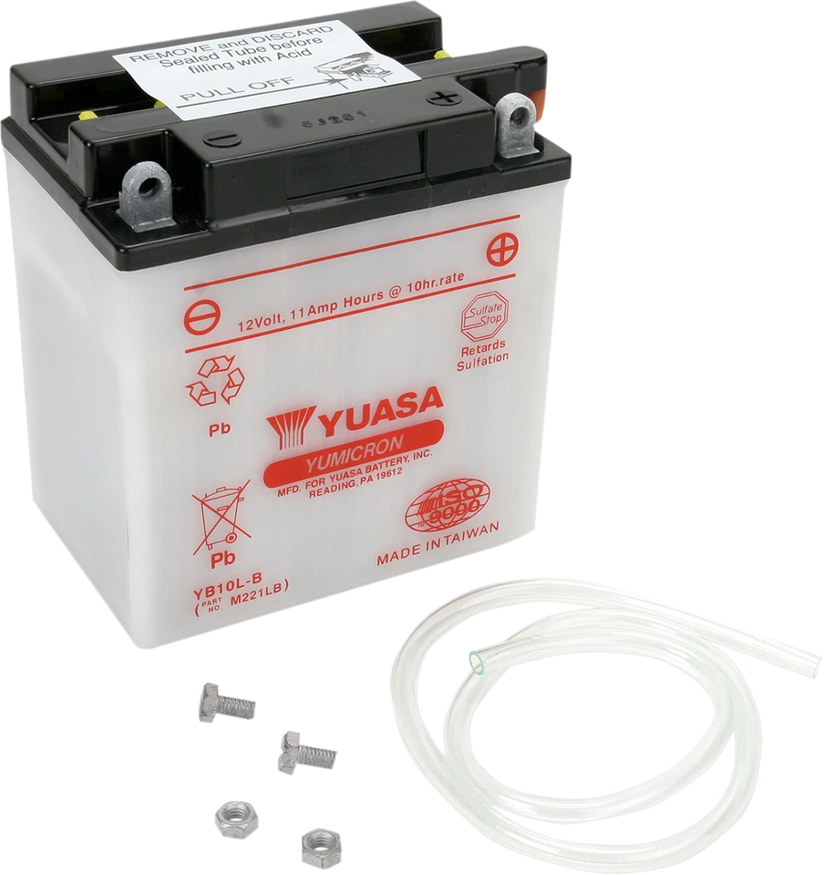YUASA - YUAM221LB - Battery - YB10L-B for Suzuki GS 550 ES L Impulse E Kawasaki  - Image 1 of 1