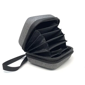 Custodia portafoglio filtro obiettivo fotocamera 8 slot per filtro UV CPL ND-PL 25-65 mm - Foto 1 di 9