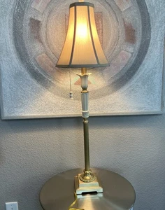 Lenox Lighting by QUOIZEL Porzellan & Messing 36" hoch Tischlampe LESEN - Bild 1 von 24