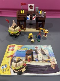 Lego SpongeBob SquarePants 3833 Krusty Krab Adventures EUC - See Photos