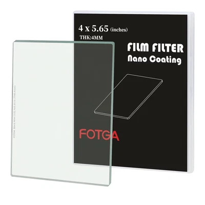 FOTGA 4x5.65" Black Diffusion 1/2 Filter, Soft Mist Dreamy Effect Optical Glass - Image 1 of 3
