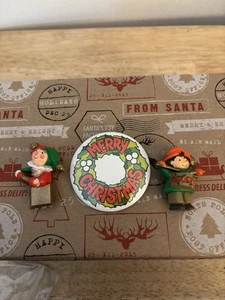 Vintage Christmas Elf Pins - Picture 1 of 2