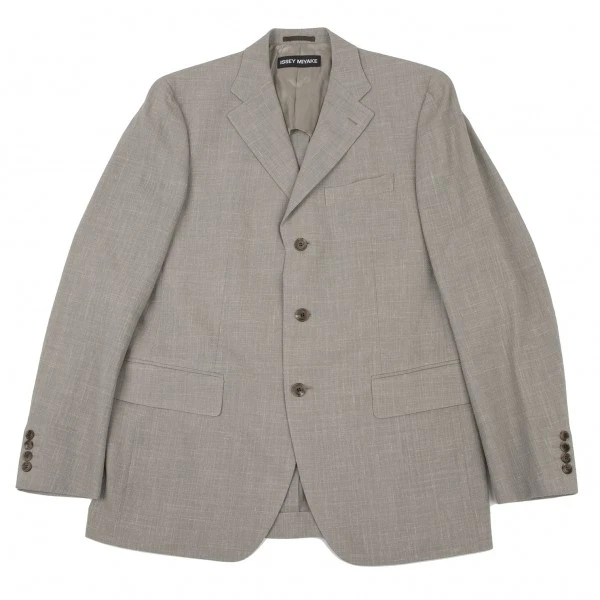 ISSEY MIYAKE Linen Outer Shell Coats, Jackets & Vests for Men for