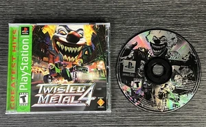 Twisted Metal 4 Greatest Hits (PS1) PlayStation 1 - Complete w Manual / Tested! - Picture 1 of 5