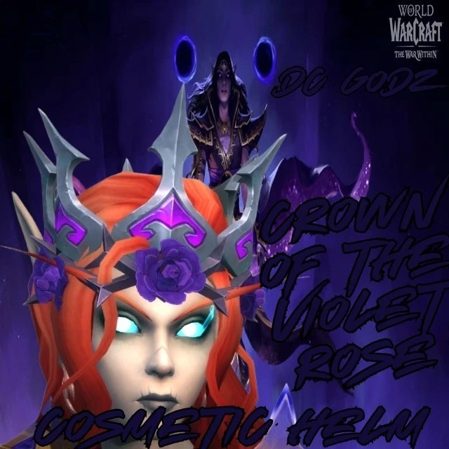 World of Warcraft - Crown of the Violet Rose ✨️  Limited Exclusive WoW TCG - Image 1 of 2