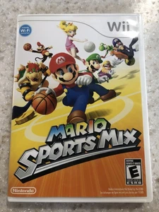 MARIO SPORTSMIX WII NINTENDO WII GAME DISC AND CASE WORKS GREAT NES HQ - Picture 1 of 2