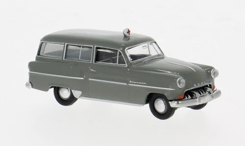 Brekina 20245 - 1/87 Opel Olympia Caravan, 1954, DRK - Nuovo - Immagine 1 di 1
