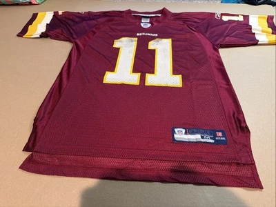 Camiseta deportiva para hombre Washington Redskins Commanders mediana Reebok #11 Devin Thomas Foto 1 de 4