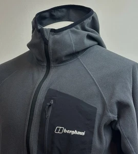 Berghaus | Kedron Hooded Full Zip Fleece Jacket Large (Grey) Outdoors Walking - Picture 1 of 8