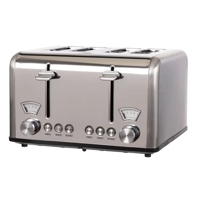 Davis & Waddell Vintage 4 Slice Toaster with Crumb Tray Browning Controls - image 1 of 3