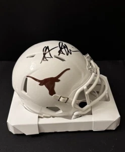 STEVE SARKISIAN SIGNED TEXAS LONGHORNS RAIDERS MINI HELMET BECKETT BAS - Imagen 1 de 5