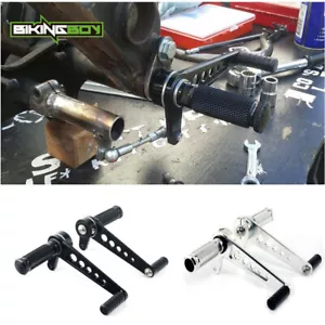 CAFE RACER REARSETS FOOT PEGS BOBBER for Yamaha XS650 XS750 XV920 XS650 XJ550 RD - Picture 1 of 8