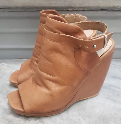 Босоножки женские Dolce Vita размер 8 38,5 кожа коричневые на танкетке комфортные осень - Изображение 1 из 4