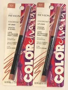 (2) Revlon Color Change Colorstay Lip Liner, 101 Spicy - Picture 1 of 1