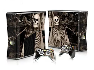 XBOX 360 Slim Skin Design Foils pegatina lámina protectora conjunto - motivo esqueleto - Imagen 1 de 1
