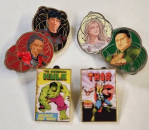 Disney Trading Pins Mixed Lot Marvel Avengers Thor Hulk Eternals LE #K15 - Picture 1 of 2