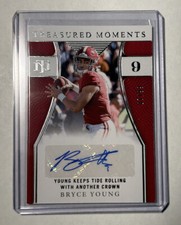 Bryce Young  2022 National Treasures Collegiate Treasured Moments AUTO /99 