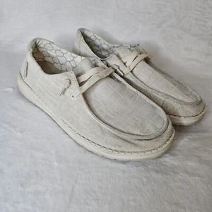 Hey Dude Women's Wendy Slip-On Shoes US 7 Sparkling Gold Walking Shoes  - Picture 1 of 8