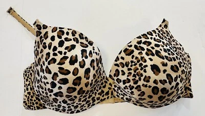 Sujetador CACIQUE Estampado Leopardo/Beige 42DDD falta una correa (tt91) Foto 1 de 4