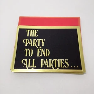 9 Party Invitations English Cards Ltd - Picture 1 of 6