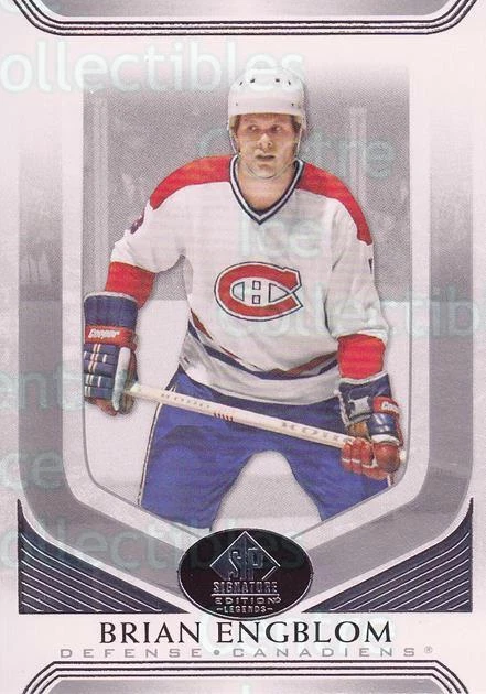 2020-21 SP Signature Edition Legends #121 Brian Engblom - Image 1 of 1