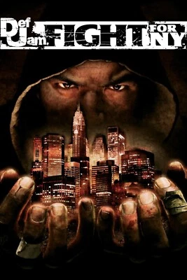 Def Jam Fight For NY Game Poster, Urban Underground Fighting Art Game Poster - Image 1 of 4