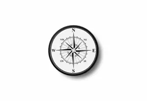 Patch toppe toppa ricamo termoadesiva stampado biker moto bussola - Bild 1 von 1