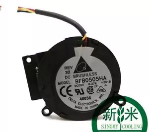 Dell C600 DC 5v 0.27a 3-Wire 3Pin Cooling Fan BFB0505HA Laptop Cpu Cooling FAN - Picture 1 of 5