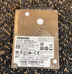 Toshiba 1TB SATA 2.5" 5400RPM HDD Hard Drive MQ02ABF100 RK1PP - Picture 1 of 3