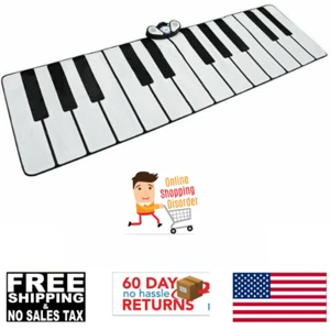 Piano Play Mat Giant Electronic Keyboard Floor Toy Large Kids Music Playmat New - Picture 1 of 11