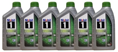 Mobil 1 ESP LV  0W-30 6x1 Liter Motoröl ACEA A5/B5, ACEA C2 Ford - Bild 1 von 3