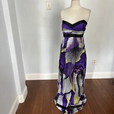 Vestido LAUNDRY PARA MUJER 6 seda sin tirantes caprichoso hada babydoll vestido de noche hoco Foto 1 de 4