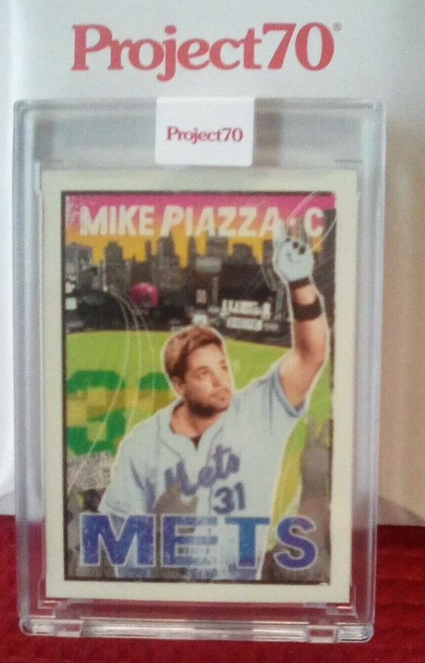 2021 Topps Project 70 Mike Piazza card #638. nrmt-mt - Image 1 of 1