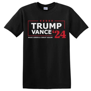 T-Shirt Trump Vance '24 Donald Trump Präsidentenwahl 2024 USA Amerika Freiheit - Bild 1 von 15