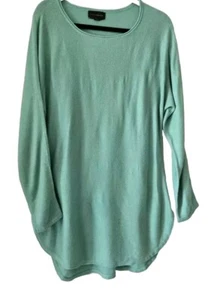 Pullover Damen Large Investments Grün Langarm Oversized Celtic Myst - Bild 1 von 6