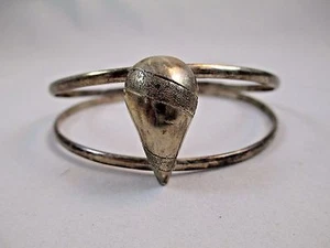 Bracciale vintage argento sterling con pere a goccia moderno 635A - Foto 1 di 10