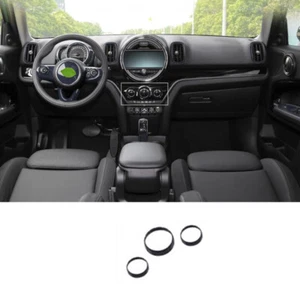 ABS Grey Middle Console Ac Knob Cover Trim Fit For Mini Cooper Countryman F60 - Foto 1 di 5