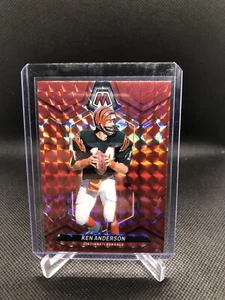 2024 Panini Mosaic Ken Henderson Red Mosaic Prizm Cincinnati Bengals - Picture 1 of 3