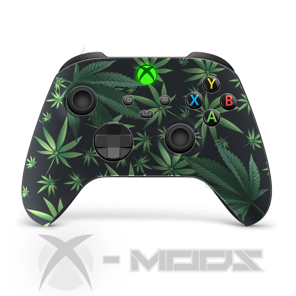 XBOX ONE SERIES CUSTOM CONTROLLER - WEED SMOKERS CLUB - CANNABIS - SOFT TOUCH - Image 1 of 1