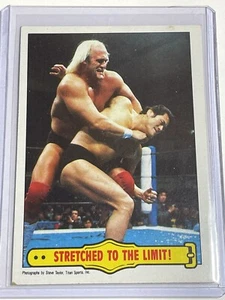 1985 Topps Titan Sports WWF Hulk Hogan Stretched to the Limit 29 - Picture 1 of 2